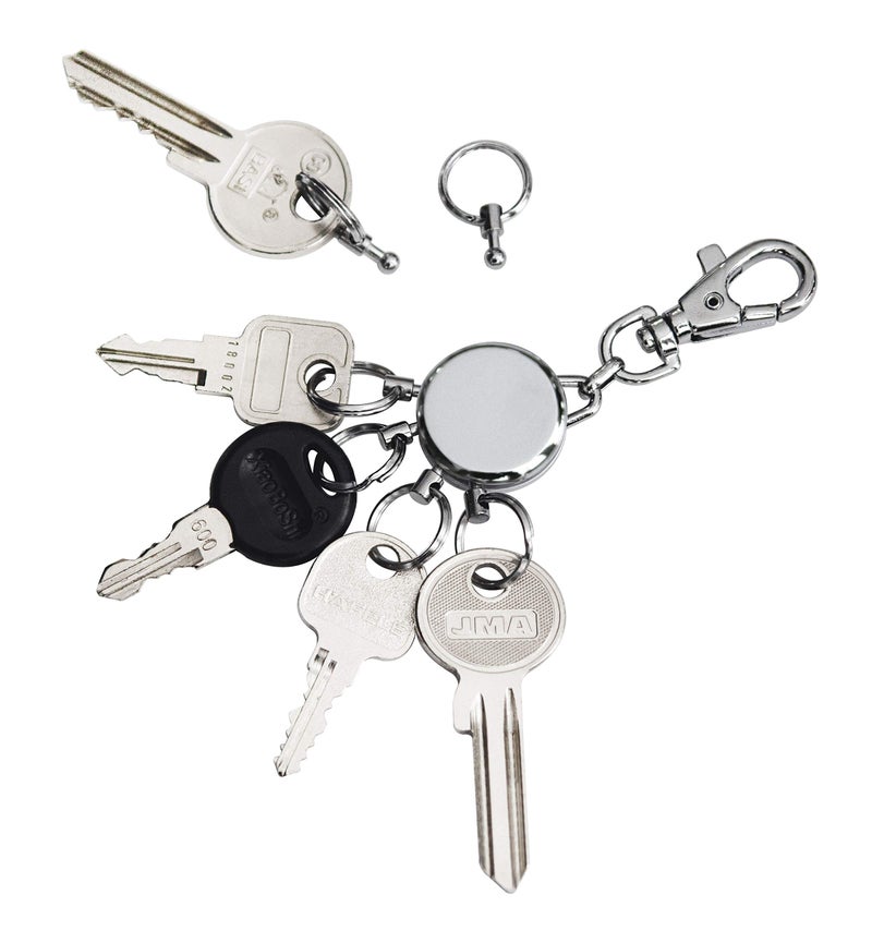 TROIKA Basic the ingenious key organisation - Makes even every keyring easy to handle- key change in seconds. Comes in gift packagin - Image 1